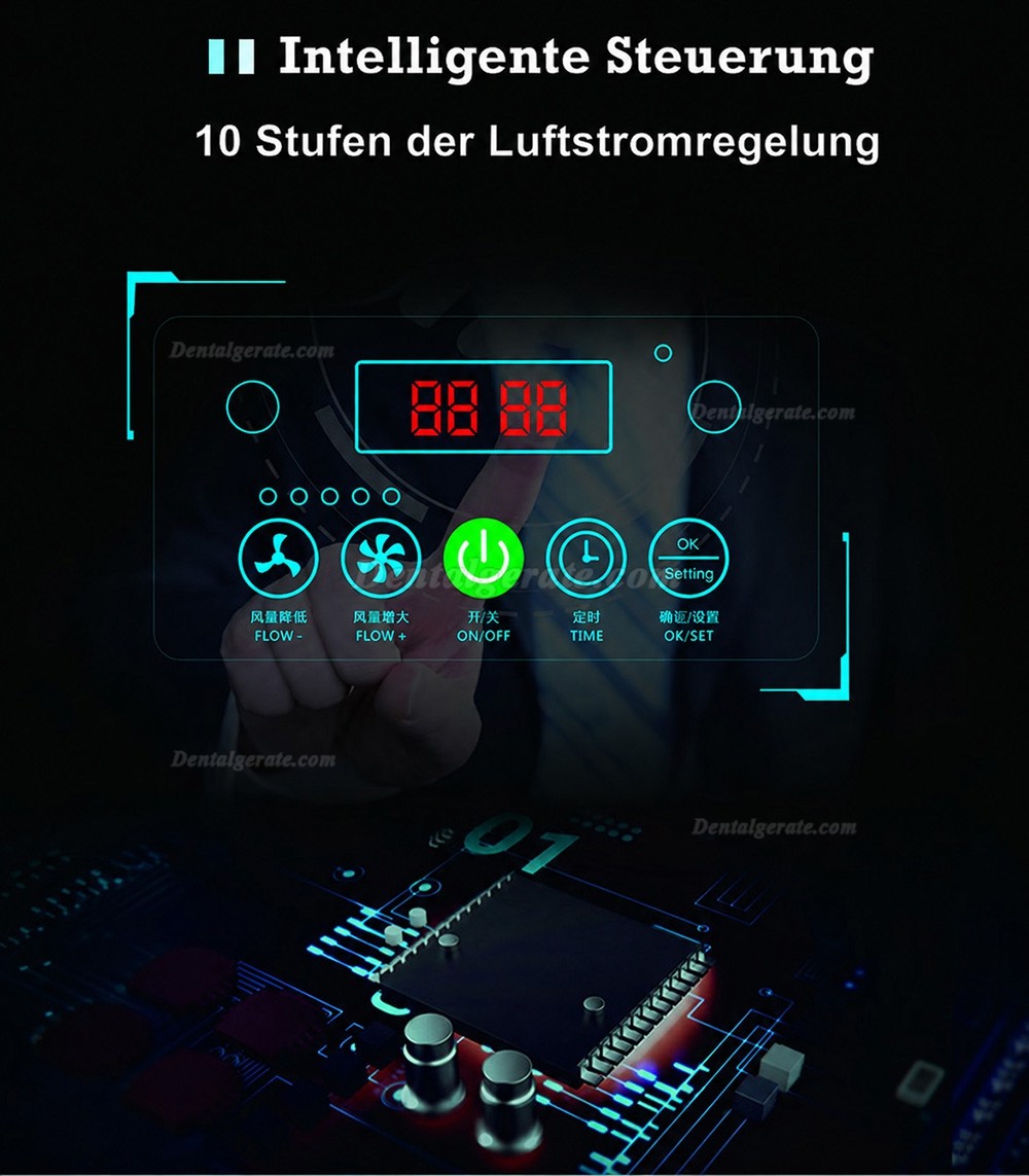 Yusendent COXO SC-V102 Extraorale zahn&auml;rztliche Vakuumabsaugung Aerosol Absaugung